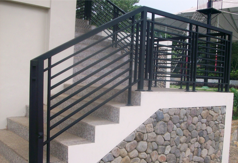 railing tangga minimalis bogor